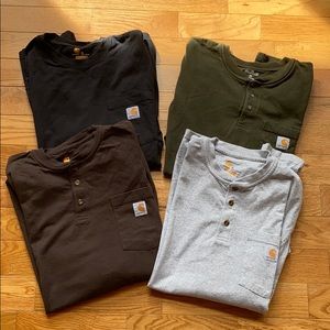 Men’s Long sleeve Carhartt shirts
